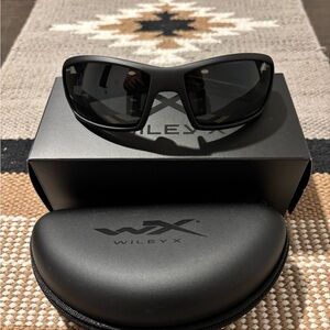 Wiley X Black Polarized Sunglasses